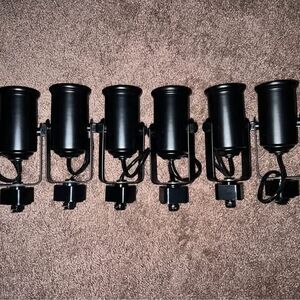 HAMPTON BAY Track Head, Black Finish 1004612988